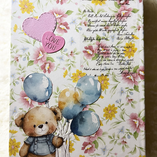 大容量♡くまちゃんティータイム素材メモ270枚♡コラージュ　おすそ分けファイル 大容量♡くまちゃんティータイム素材メモ270枚♡コラージュ