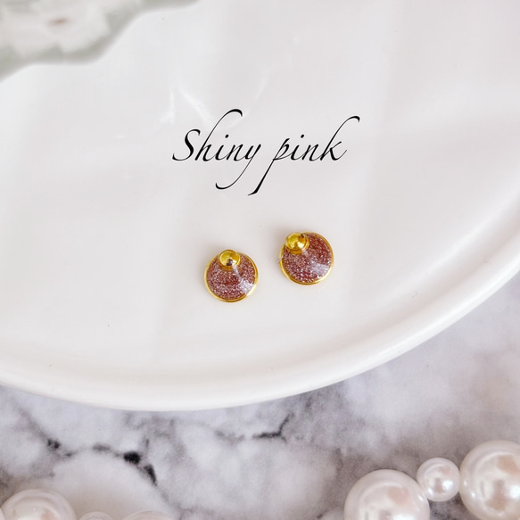 今年も再販！春夏カラー☆職場OK5mm♡送料無料♡ミニゴールドシリーズ 4枚目の画像