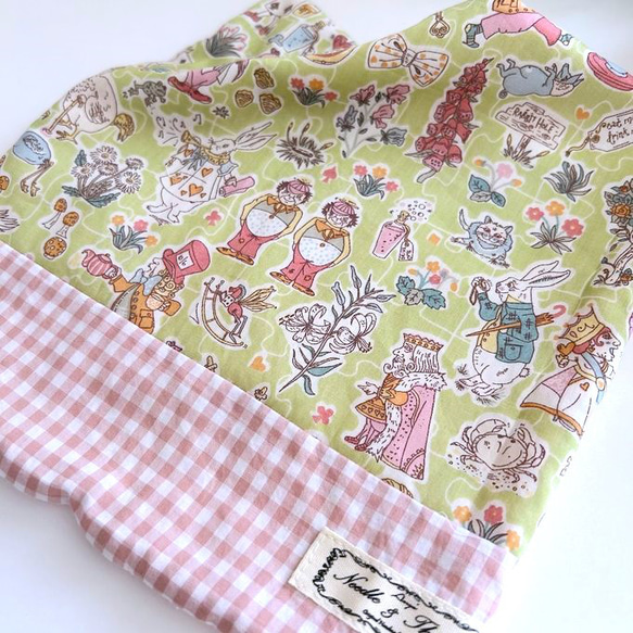 LIBERTY*アリスパッチ6重ガーゼハンカチ*comfortable*リバティフラワー  