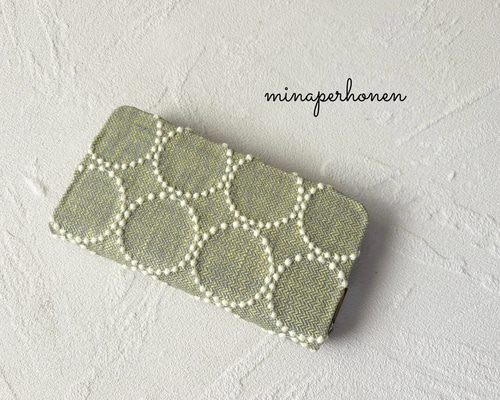 再販ミナペルホネン 長財布 タンバリン ハンドメイド 長財布 ryo 通販