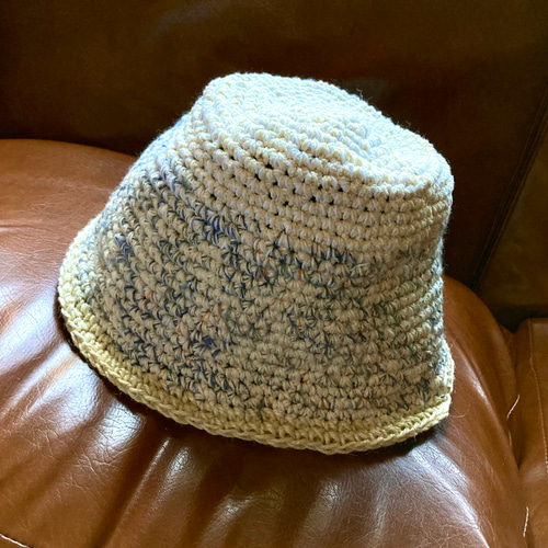 LAKHAY'S COLLECTION バケットハット　ヘンプ　コットン 47 バケットハット/HOME/キッズ/ブルー（ydb4573581365722