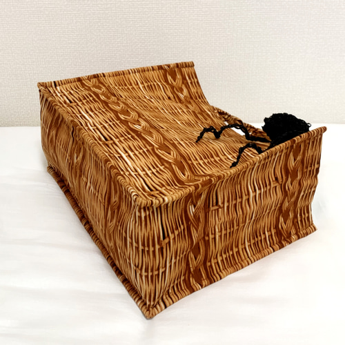 ブックトートカゴ風バッグ （Lサイズ） トートバッグ jucchu 通販