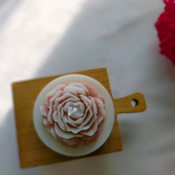 【選べる香り】バラのソイキャンドル♪ 2枚目の画像