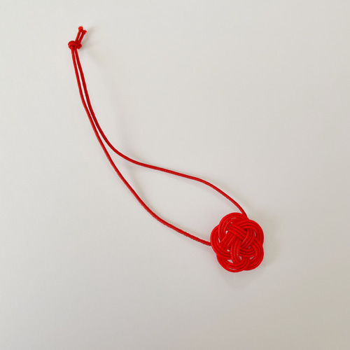 受注制作】水引梅結びのラッピングゴム小（3個） その他ラッピング用品