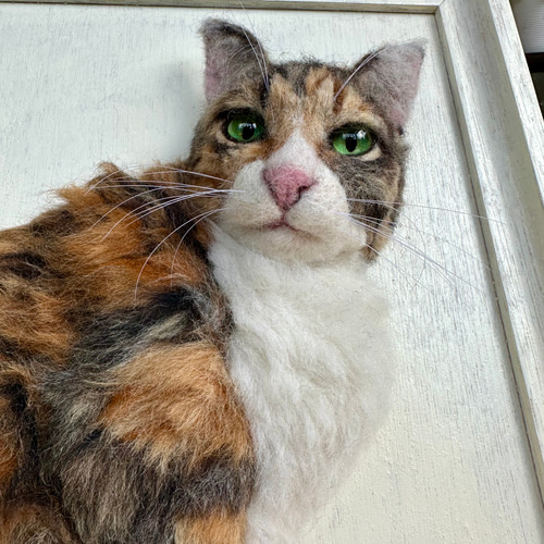 羊毛フェルト 猫 ハンドメイド じる様専用 - メルカリ