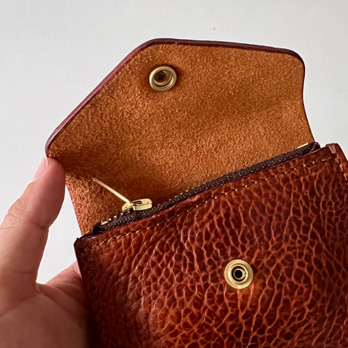 財布・ケース・小物入れ v4 4ポケット 小銭入れ コインケース 小さい 見やすい 本革 財布