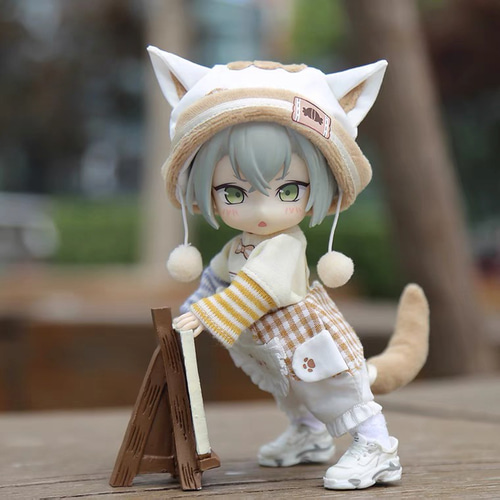 JANAYA オビツ11 ob11服 猫洋服 白色 3点セット 翌日発送 その他 JANAYA オビツ11 ob11服 猫洋服 白色 3点セット 翌日発送 その他