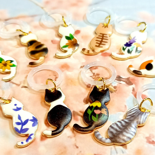 人気☆私の！名前を書かずに私の 「猫」 アンブレラマーカー ペット