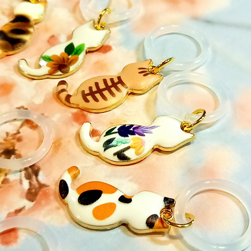 人気☆私の！名前を書かずに私の 「猫」 アンブレラマーカー ペット