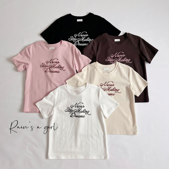 【2024夏コーデ★プリントＴシャツ】綿100%│5カラー展開│カジュアル│ゆったりめ│T-143BB 2枚目の画像