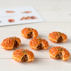 特集掲載 】ランチ風 ミニチュア サンドイッチ カツサンド / 樹脂粘土