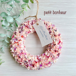 幸せ運ぶ布リース リース petit bonheur 通販 17568695｜Creema