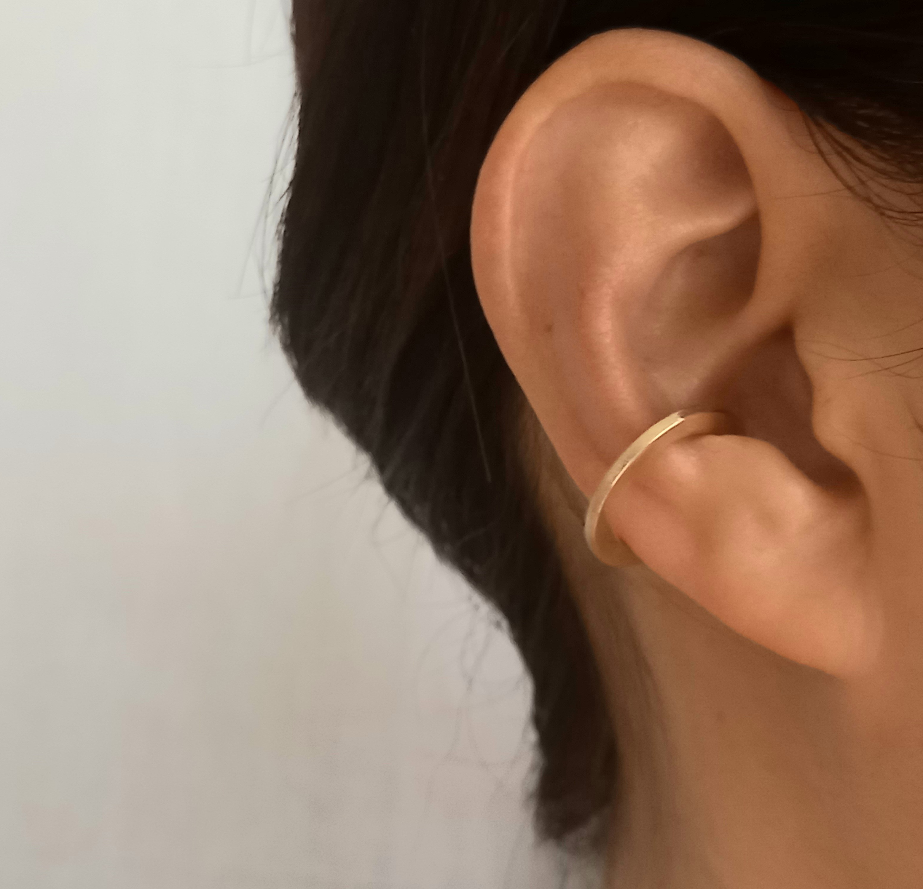 Utoka ☆  brass   アレンジ イヤーカフ (Aｰ3)