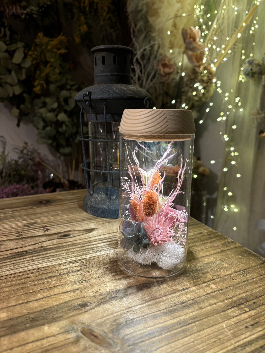 アンティーク♡お花がかわいいライト♡チェーン付き