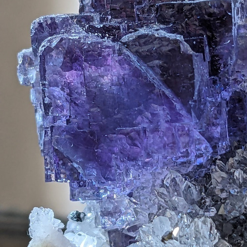 フローライトONクォーツ・原石クラスター(蛍石)Fluorite フローライトONクォーツ・原石クラスター(蛍石)Fluorite