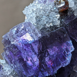 フローライトONクォーツ・原石クラスター（蛍石）Fluorite｜スペイン産 ｜La Viesca Mine｜レア商品 15枚目の画像