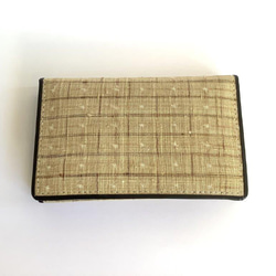 伝統織物のトップブランド塩沢織のカード名刺入　VA89 1枚目の画像