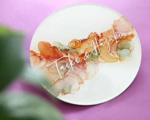 アルコールインクアート　訳あり　ハンドメイド　インテリア アルコールインクアート インテリア ギフト おしゃれ 結婚祝い