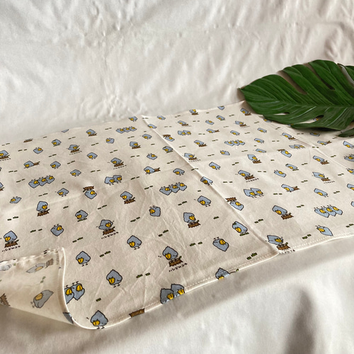 オーダーOK】入園入学大きいランチョンマット(60×40㎝)給食袋コップ