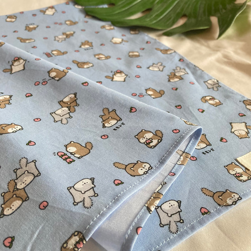 オーダーOK】入園入学大きいランチョンマット(60×40㎝)給食袋コップ