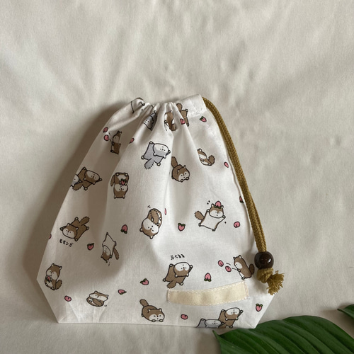 オーダーOK】入園入学大きいランチョンマット(60×40㎝)給食袋コップ