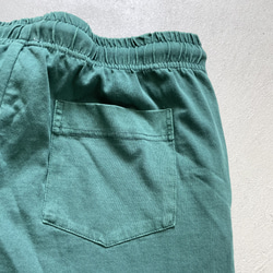 「2024新品」【男女皆宜】染色短褲【綠色】 第12張的照片