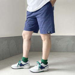 「2024新品」【男女皆宜】染色短褲【綠色】 第18張的照片