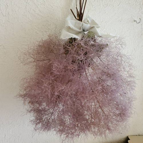 スモークツリーのスワッグ♡ふわふわ スワッグ GREEN ROSE 通販