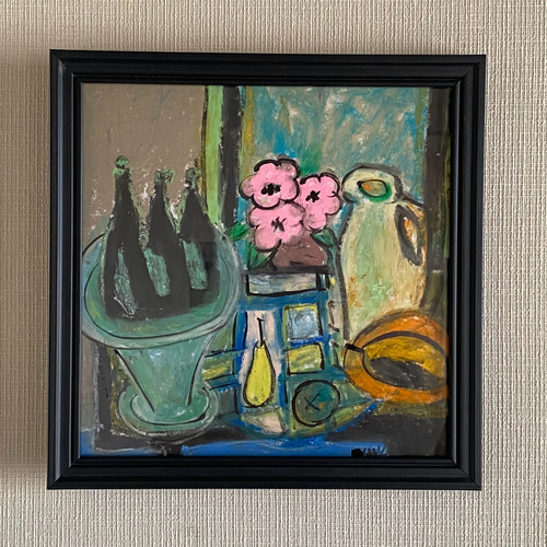 絵画 。壁掛け絵☆【部屋の中の美しい片隅に】