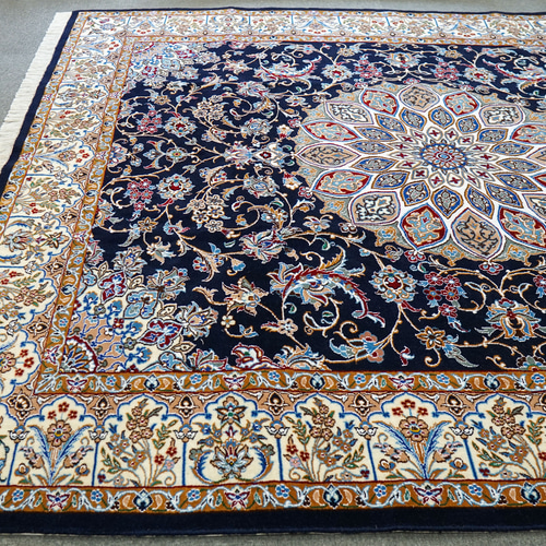 250×200cm 【ペルシャ手織り絨毯】 カーペット・絨毯・ラグ