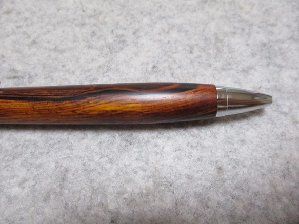 ココボロ　ワシントン条約規制材　キヌカオイル仕上げ　木軸ボールペン  　希少材　 10枚目の画像