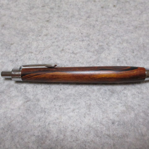 ココボロ ワシントン条約規制材 キヌカオイル仕上げ 木軸ボールペン