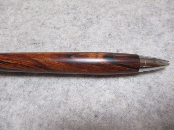 ココボロ　ワシントン条約規制材　キヌカオイル仕上げ　木軸ボールペン  　希少材　 8枚目の画像