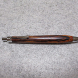 ココボロ　ワシントン条約規制材　キヌカオイル仕上げ　木軸ボールペン  　希少材　 1枚目の画像