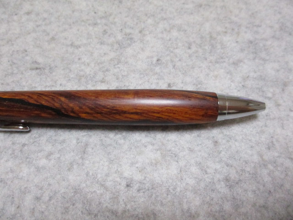 ココボロ　ワシントン条約規制材　キヌカオイル仕上げ　木軸ボールペン  　希少材　 7枚目の画像