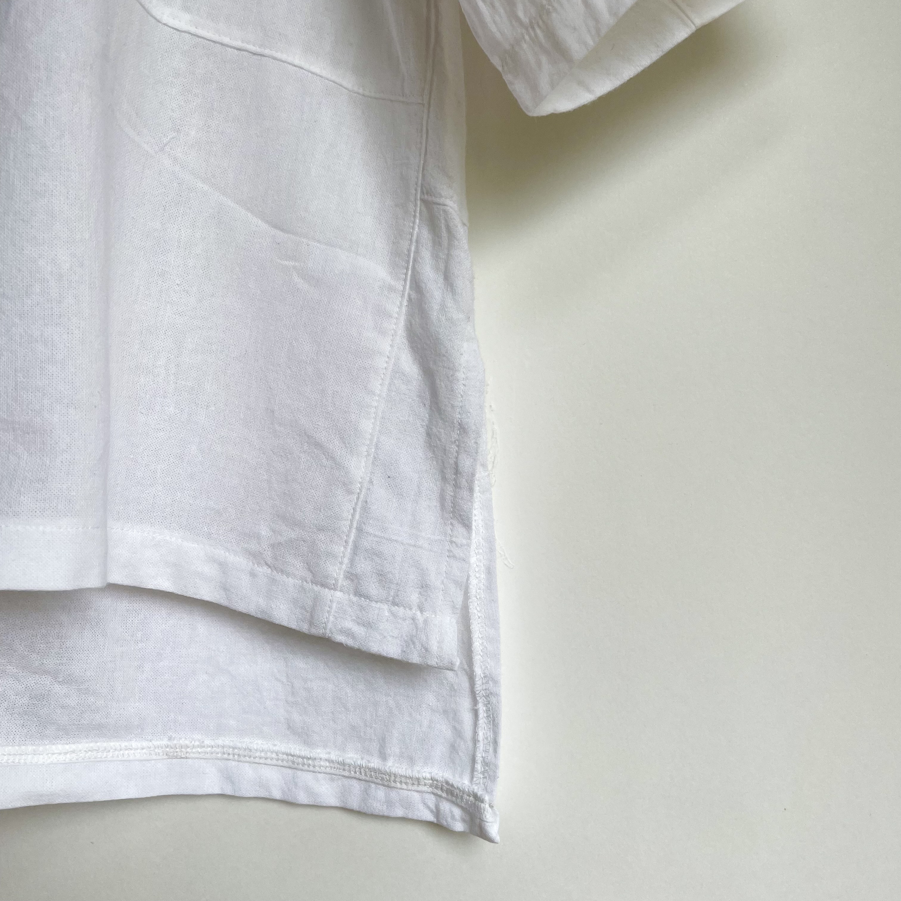 選べる刺し子  Tシャツ風ブラウス【送料込み】浴衣リメイク　ピンク