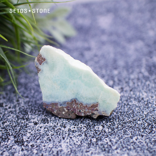 ラリマー全面研磨スライス