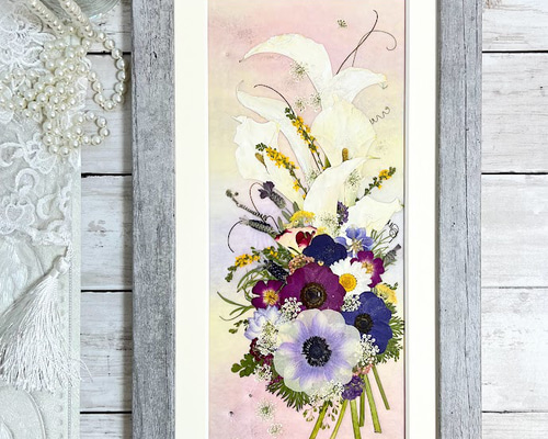 いがらしゆみこ　「幸せの花束」　ジークレー　直筆サイン・エディション有り いがらしゆみこ 「幸せの花束」 ジークレー 直筆サイン