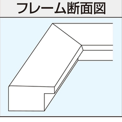 A5サイズ　フレーム　2点 3枚目の画像