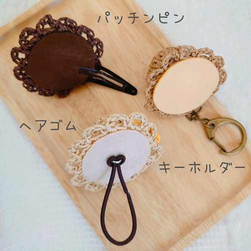 日本の夏2025】ひまわり麦わら帽子♡春夏ヘアアクセサリー ヘアゴム