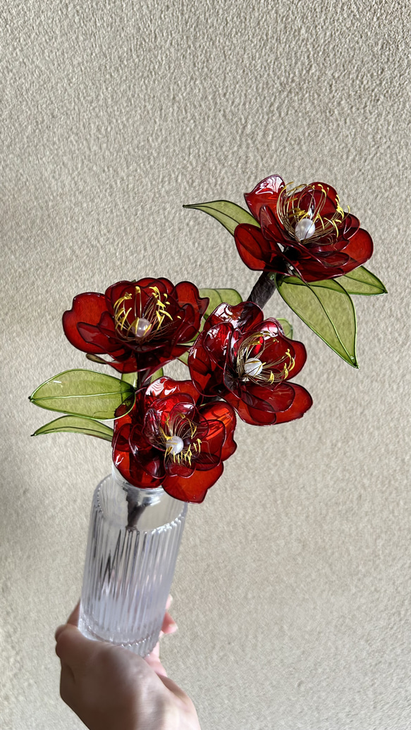 アメリカンフラワー（バラ、レースフラワー）ディップフラワー アメリカンフラワー（バラ、レースフラワー）ディップフラワー