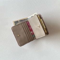 ミナペルホネン　２つ折り財布　タンバリン 5枚目の画像