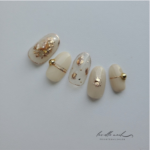 再販☆クロムネイル/シルバーネイル/V系ネイル/ミラーネイル/nails  