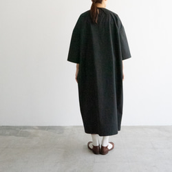 circle cotton dress/black 4枚目の画像