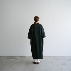 circle cotton dress/black 7枚目の画像