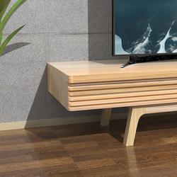 テレビボード　ベージュ フロートテレビボード MA-D180FG マットベージュ色 MA-LIVING