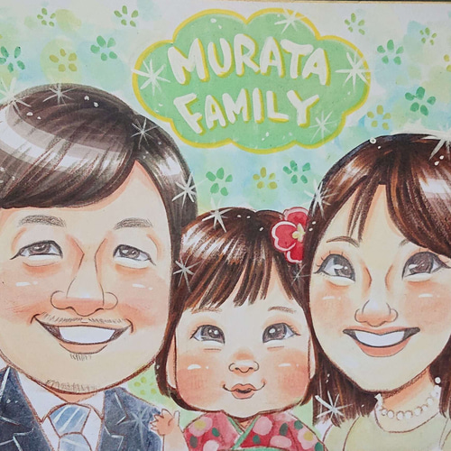 こどもの日、お誕生日❤︎お祝い似顔絵イラストオーダー こどもの日、お誕生日❤︎お祝い似顔絵イラストオーダー