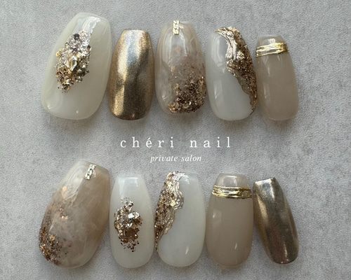 現品販売♡ネイルチップ No.107 ネイルチップ（つけ爪） chéri