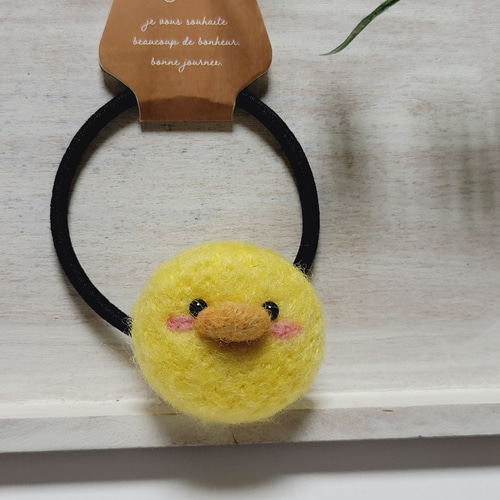 再販☆ぶたさん.ひよこさん.たこさん☆ベビーヘアクリップ　ヘアゴム 再販☆ぶたさん.ひよこさん.たこさん☆ベビーヘアクリップ ヘアゴム