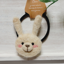 羊毛フェルトヘアゴム☆ヒヨコちゃん ヘアゴム ～hatci ～ 通販